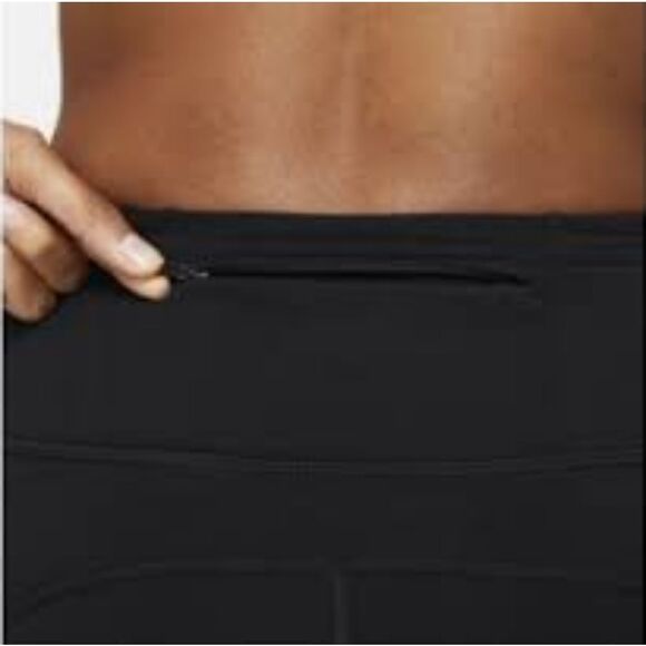 Nike Women's Black Dri-FIT Leggings Running Capris - Picture 15 of 15